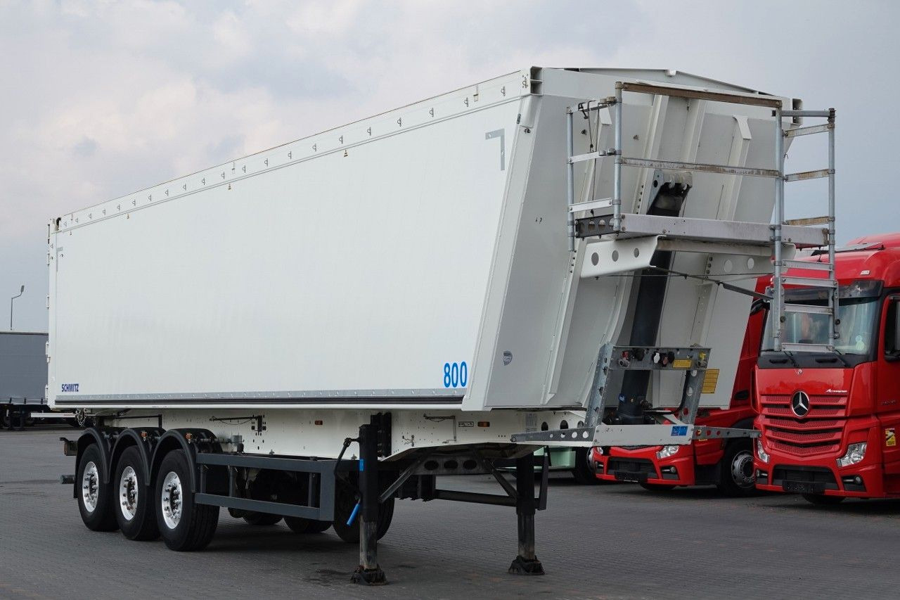 Schmitz Cargobull WYWROTKA 60 M3 / ALUMINIOWA / KLAPO-DRZWI / OŚ - Kipper oplegger: afbeelding 1 Schmitz Cargobull WYWROTKA 60 M3 / ALUMINIOWA / KLAPO-DRZWI / OŚ - Kipper oplegger: afbeelding 1