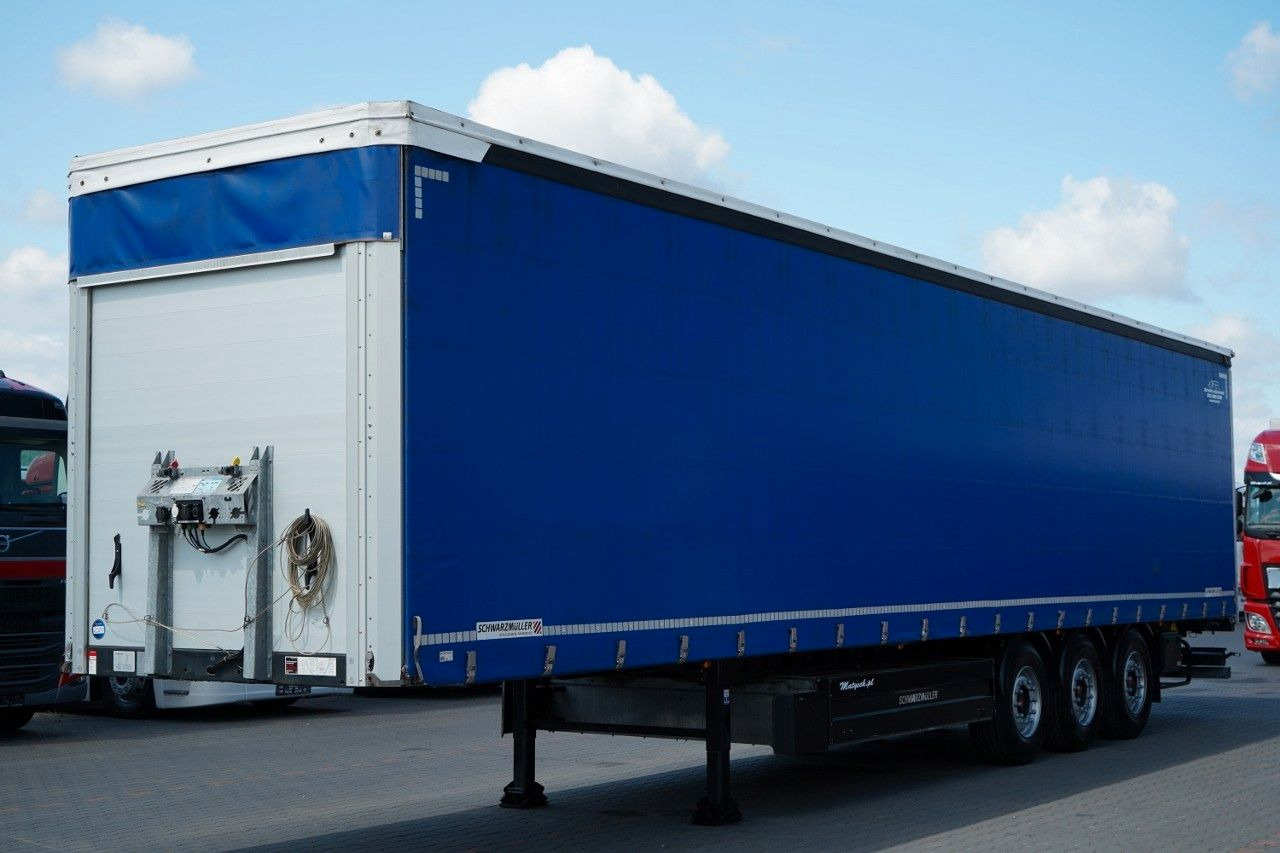 Schwarzmüller FIRANKA / STANDARD / OŚ PODNOSZONA / KOSZ NA PA - Aanhangwagen met huif: afbeelding 1 Schwarzmüller FIRANKA / STANDARD / OŚ PODNOSZONA / KOSZ NA PA - Aanhangwagen met huif: afbeelding 1