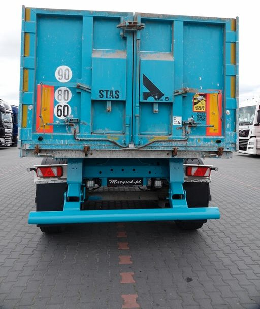 Stas WYWROTKA 27 m3 ALUMINIOWA / WAGA: 4900 KG/RYNNA - Schuifzeiloplegger: afbeelding 4 Stas WYWROTKA 27 m3 ALUMINIOWA / WAGA: 4900 KG/RYNNA - Schuifzeiloplegger: afbeelding 4