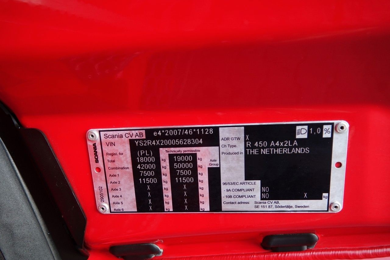 Trekker Scania R 450 / 2021 rok /  PO KONTRAKCIE SERWISOWYM: afbeelding 18
