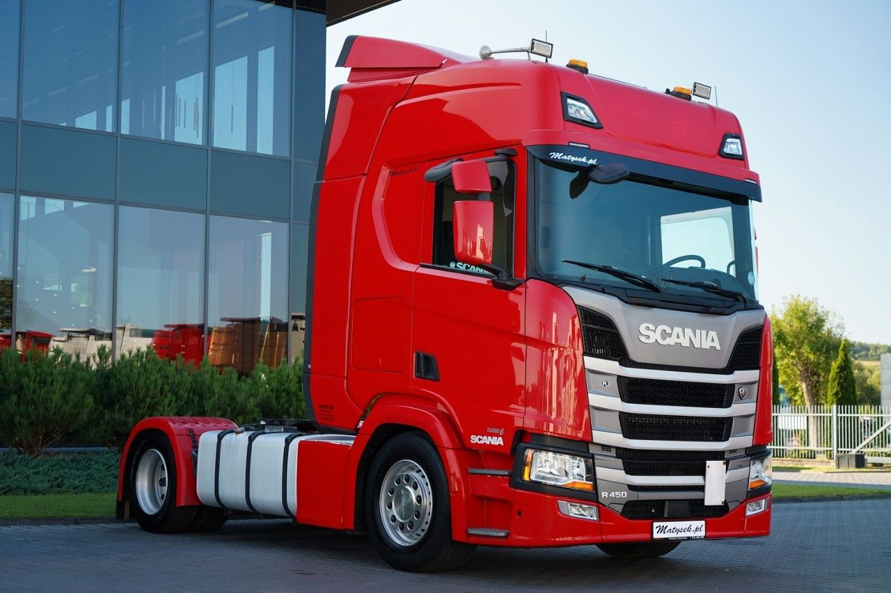 Scania R 450 / MEGA / LOWDECK / 2021 ROK / PO KONTRAKC - Trekker: afbeelding 1 Scania R 450 / MEGA / LOWDECK / 2021 ROK / PO KONTRAKC - Trekker: afbeelding 1