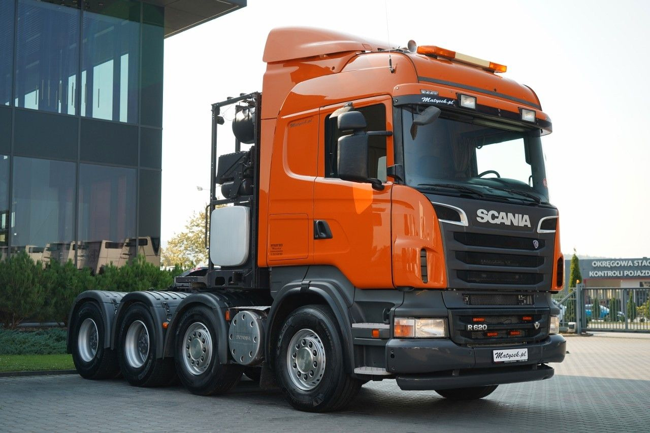 Scania R 620 / HYDRAULIKA / 8X4 / DMC: 150 000 KG / SI - Trekker: afbeelding 1 Scania R 620 / HYDRAULIKA / 8X4 / DMC: 150 000 KG / SI - Trekker: afbeelding 1