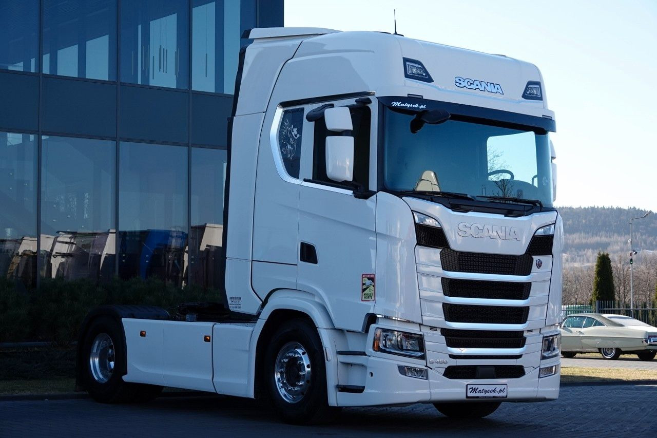 Scania S 450 / RETARDER / I-PARK COOL / ALUFELGI / HYDR - Trekker: afbeelding 1 Scania S 450 / RETARDER / I-PARK COOL / ALUFELGI / HYDR - Trekker: afbeelding 1