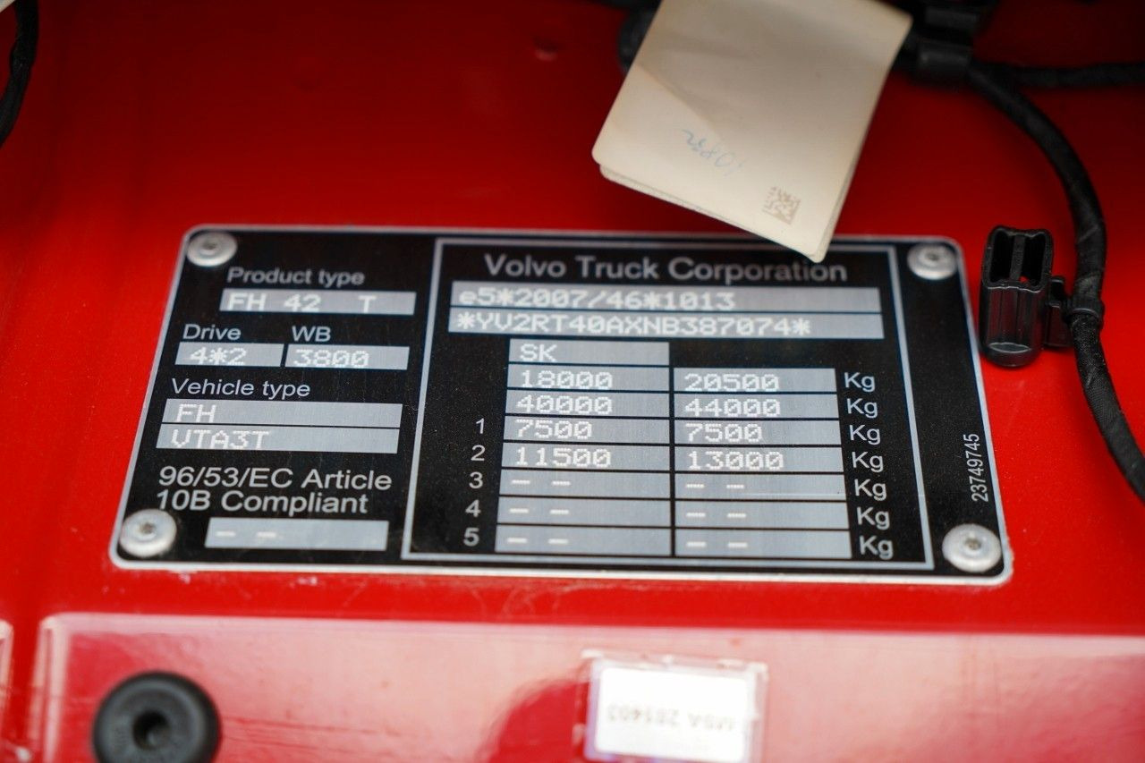 Trekker Volvo FH 500  / I-SAVE / I-PARK COOL / ALUFELGI / PO K: afbeelding 18