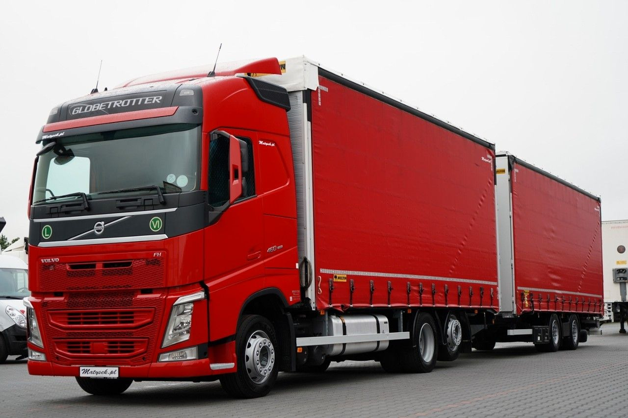 Volvo FH 460 / I-SAVE / ZESTAW TANDEM 120 M3 / PRZEJAZ - Schuifzeilen vrachtwagen: afbeelding 1 Volvo FH 460 / I-SAVE / ZESTAW TANDEM 120 M3 / PRZEJAZ - Schuifzeilen vrachtwagen: afbeelding 1