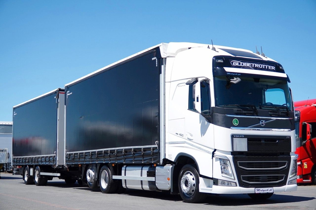 Volvo FH 460 / ZESTAW TANDEM / 120 M3 / FULL AIRMATIC - Schuifzeilen vrachtwagen: afbeelding 1 Volvo FH 460 / ZESTAW TANDEM / 120 M3 / FULL AIRMATIC - Schuifzeilen vrachtwagen: afbeelding 1