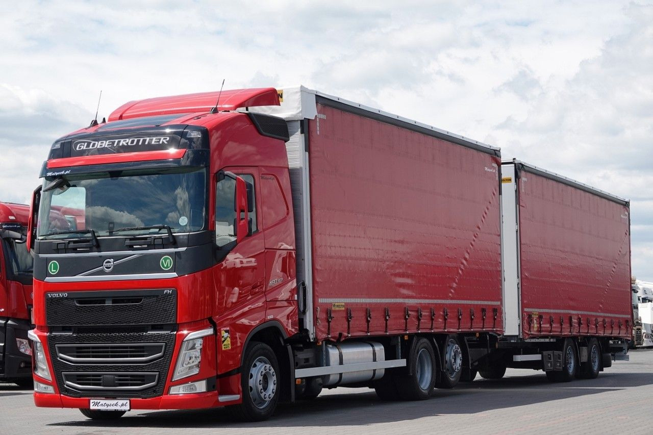 Volvo FH 460 / ZESTAW TANDEM 120 M3 / I-PARK COOL - Schuifzeilen vrachtwagen: afbeelding 2 Volvo FH 460 / ZESTAW TANDEM 120 M3 / I-PARK COOL - Schuifzeilen vrachtwagen: afbeelding 2