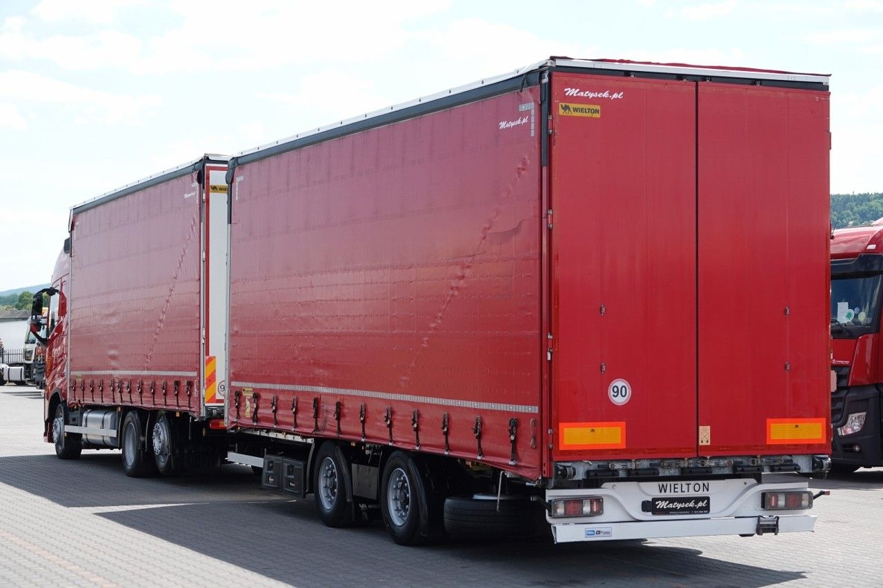 Volvo FH 460 / ZESTAW TANDEM 120 M3 / I-PARK COOL - Schuifzeilen vrachtwagen: afbeelding 3 Volvo FH 460 / ZESTAW TANDEM 120 M3 / I-PARK COOL - Schuifzeilen vrachtwagen: afbeelding 3