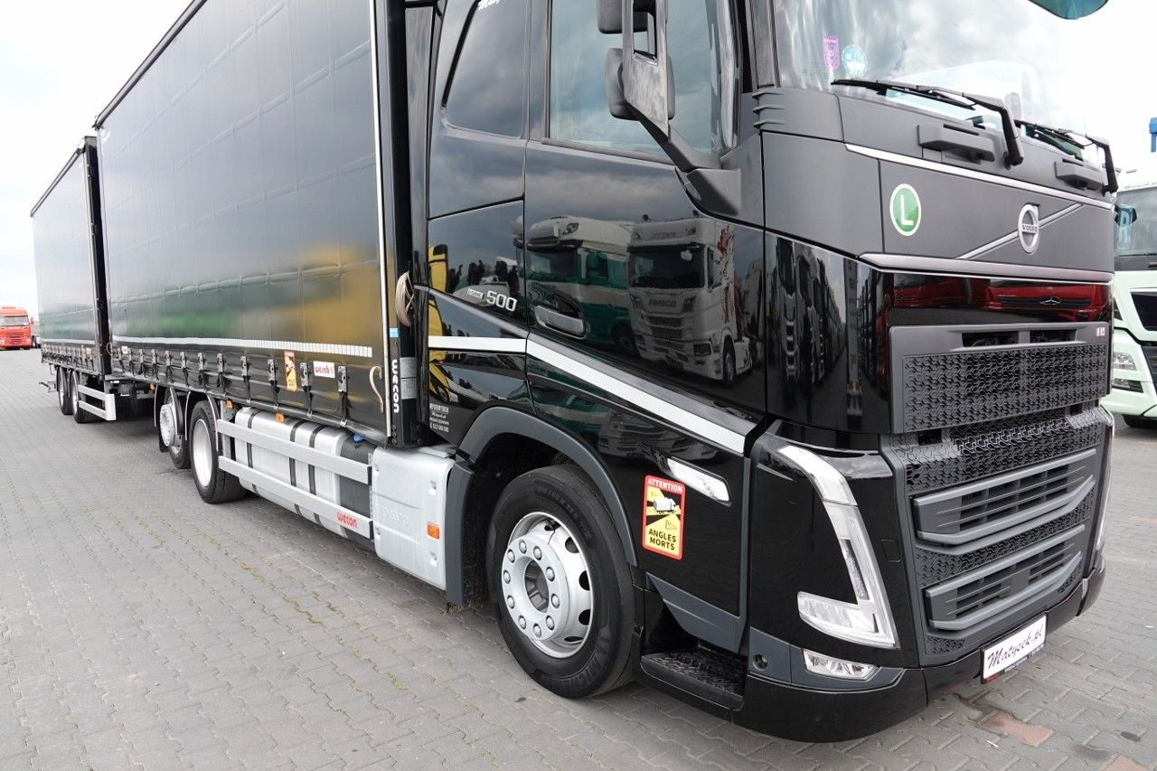 Volvo FH 500 / I-SAVE / XL / ZESTAW TANDEM PRZEJAZDOW - Schuifzeilen vrachtwagen: afbeelding 5 Volvo FH 500 / I-SAVE / XL / ZESTAW TANDEM PRZEJAZDOW - Schuifzeilen vrachtwagen: afbeelding 5