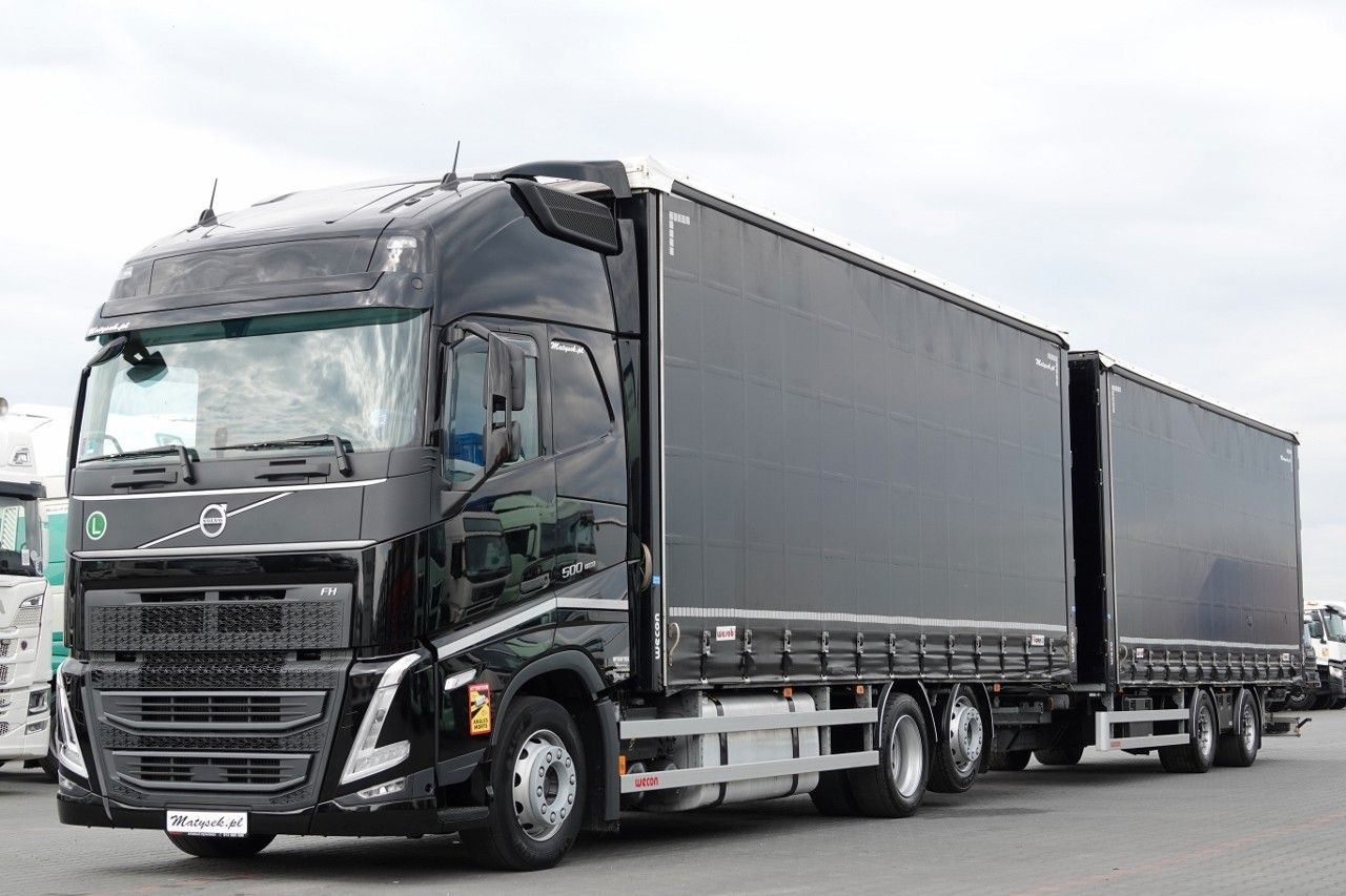 Volvo FH 500 / I-SAVE / XL / ZESTAW TANDEM PRZEJAZDOW - Schuifzeilen vrachtwagen: afbeelding 2 Volvo FH 500 / I-SAVE / XL / ZESTAW TANDEM PRZEJAZDOW - Schuifzeilen vrachtwagen: afbeelding 2