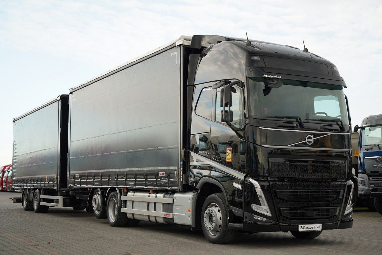 Volvo FH 500 / I-SAVE / XL / ZESTAW TANDEM PRZEJAZDOWY - Schuifzeilen vrachtwagen: afbeelding 4 Volvo FH 500 / I-SAVE / XL / ZESTAW TANDEM PRZEJAZDOWY - Schuifzeilen vrachtwagen: afbeelding 4