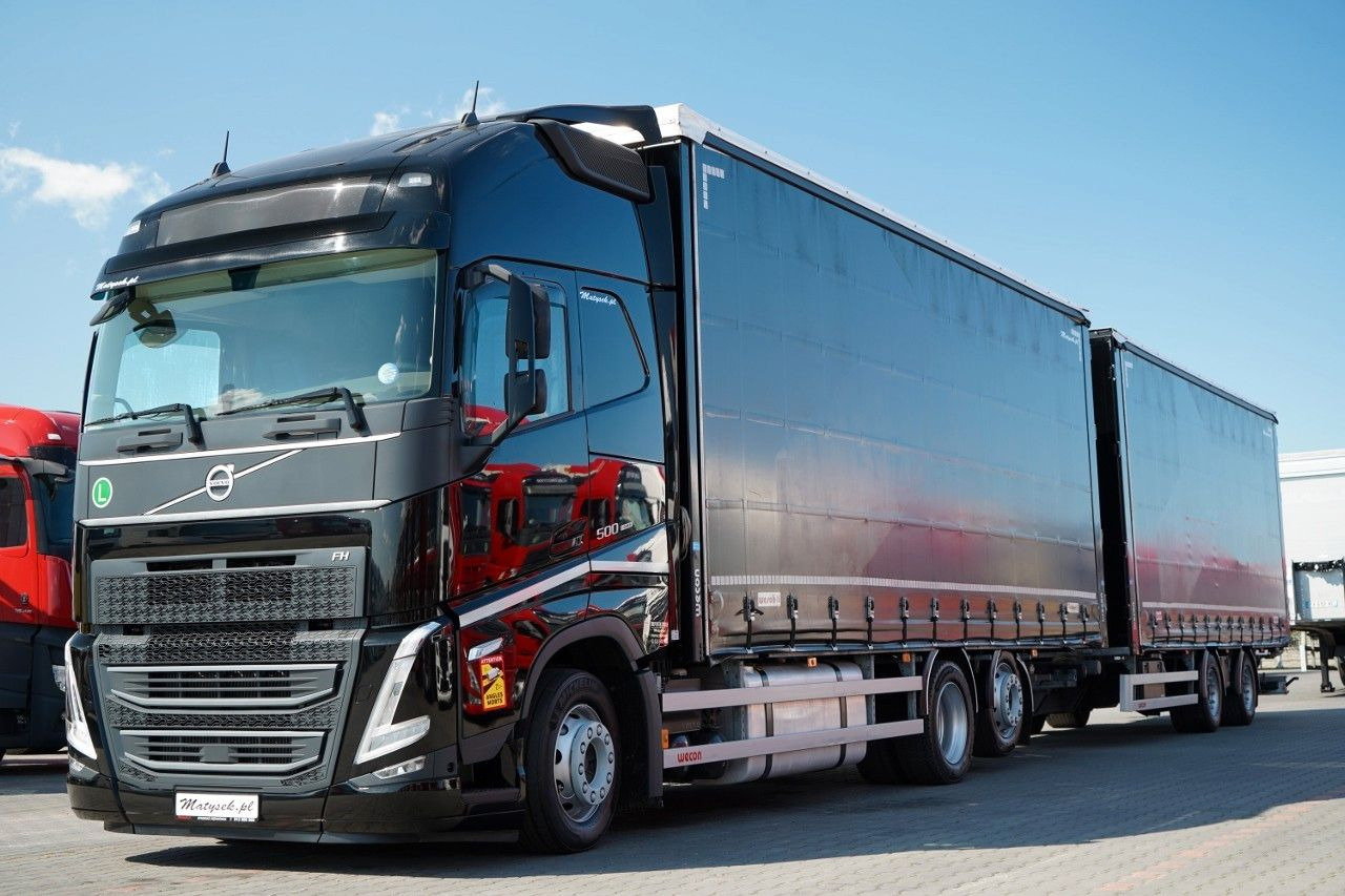 Volvo FH 500 / I-SAVE / XL / ZESTAW TANDEM PRZEJAZDOWY - Schuifzeilen vrachtwagen: afbeelding 2 Volvo FH 500 / I-SAVE / XL / ZESTAW TANDEM PRZEJAZDOWY - Schuifzeilen vrachtwagen: afbeelding 2