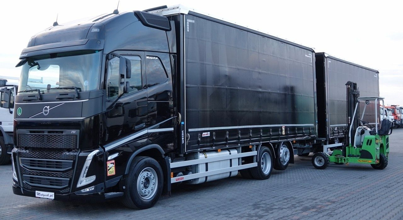 Volvo FH 500 / I-SAVE / XL / ZESTAW TANDEM PRZEJAZDOWY - Schuifzeilen vrachtwagen: afbeelding 1 Volvo FH 500 / I-SAVE / XL / ZESTAW TANDEM PRZEJAZDOWY - Schuifzeilen vrachtwagen: afbeelding 1