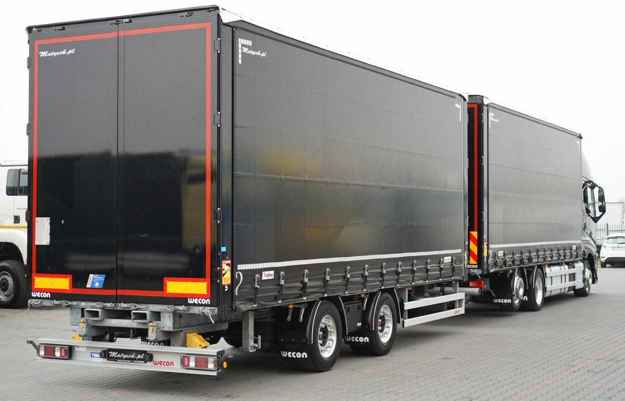 Volvo FH 500 /XXL / ZESTAW TANDEM PRZEJAZDOWY 120 M3 / - Schuifzeilen vrachtwagen, Aanhangwagen met huif: afbeelding 4 Volvo FH 500 /XXL / ZESTAW TANDEM PRZEJAZDOWY 120 M3 / - Schuifzeilen vrachtwagen, Aanhangwagen met huif: afbeelding 4