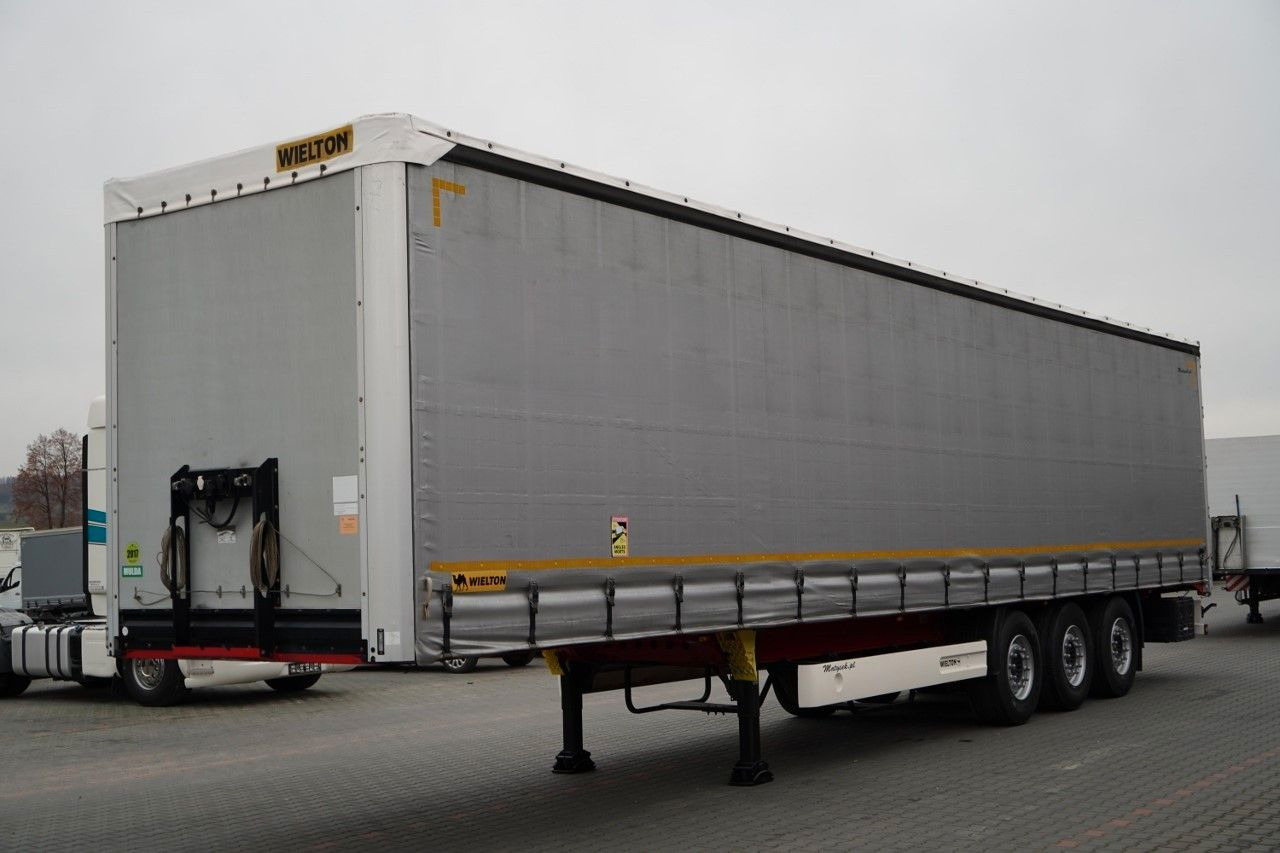 Wielton FIRANKA STANDARD / MULDA DO STALI - 9 M / OŚ POD - Schuifzeiloplegger: afbeelding 1 Wielton FIRANKA STANDARD / MULDA DO STALI - 9 M / OŚ POD - Schuifzeiloplegger: afbeelding 1