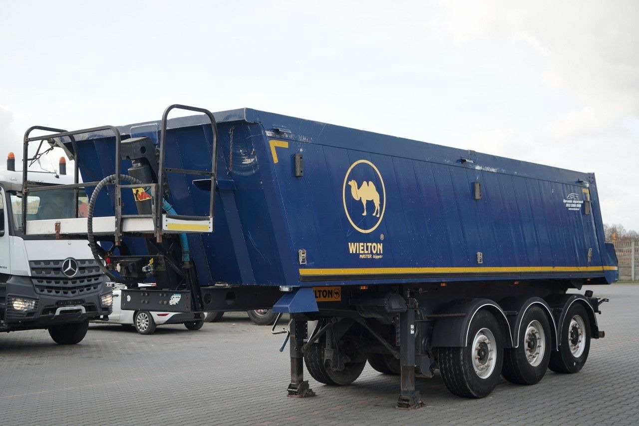 Wielton WYWROTKA / 24 M3 / ALUMINIOWA / OŚ PODNOSZONA / - Kipper oplegger: afbeelding 1 Wielton WYWROTKA / 24 M3 / ALUMINIOWA / OŚ PODNOSZONA / - Kipper oplegger: afbeelding 1