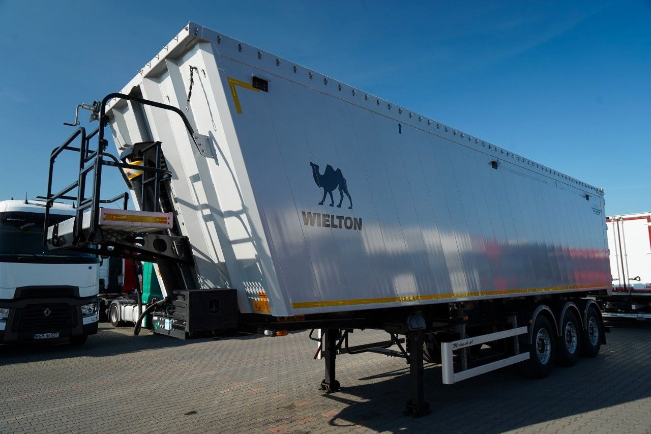 Wielton WYWROTKA 55 m3 / 2023 / MAŁO UŻYWANA / 80 TYS. K - Kipper oplegger: afbeelding 4 Wielton WYWROTKA 55 m3 / 2023 / MAŁO UŻYWANA / 80 TYS. K - Kipper oplegger: afbeelding 4