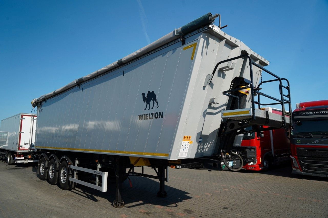 Wielton WYWROTKA 55 m3 / 2023 / MAŁO UŻYWANA / 80 TYS. K - Kipper oplegger: afbeelding 2 Wielton WYWROTKA 55 m3 / 2023 / MAŁO UŻYWANA / 80 TYS. K - Kipper oplegger: afbeelding 2