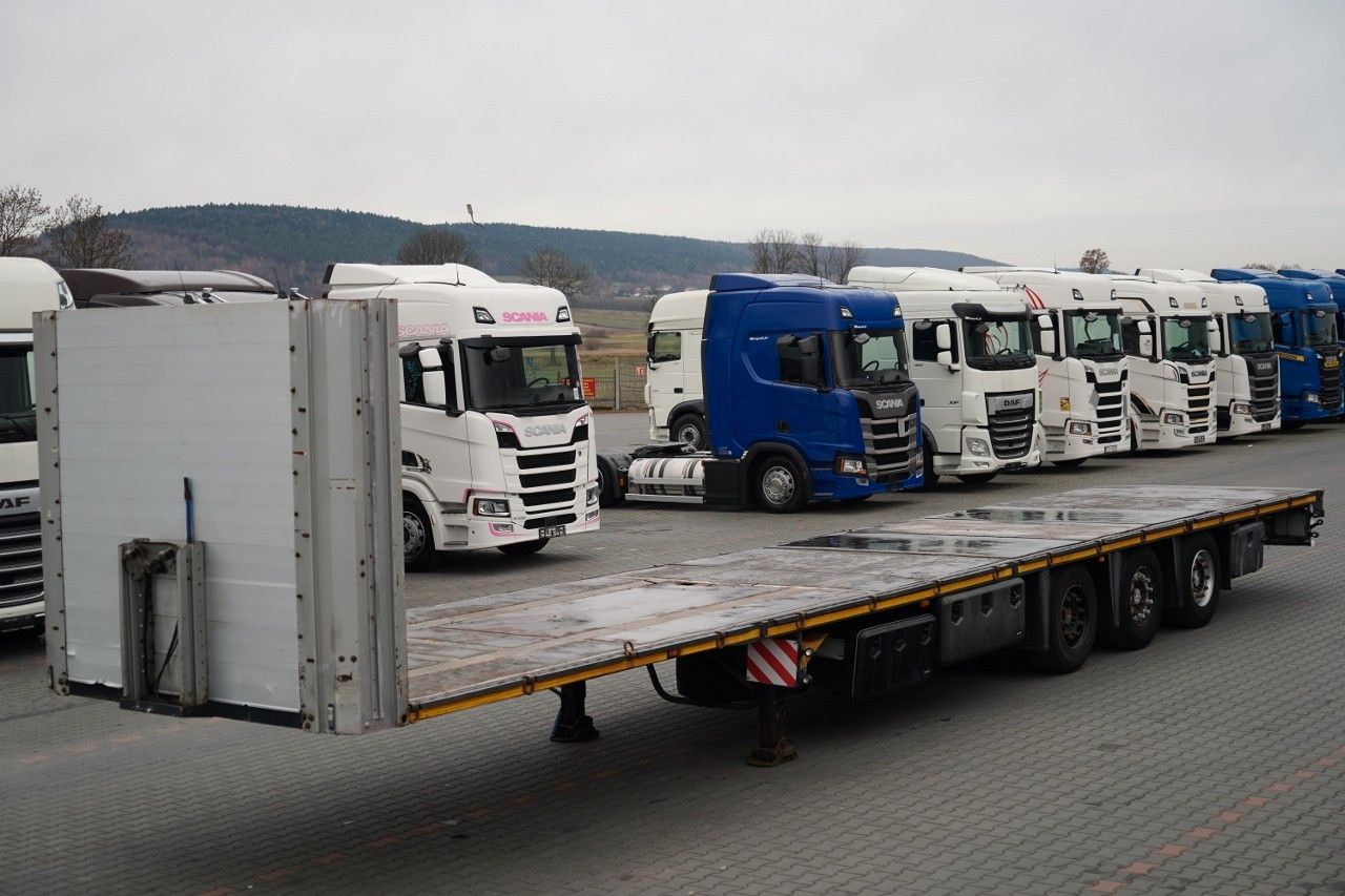 ZASŁAW PLATFORMA NISKOPODWOZIOWA + HAKI PODKONTENERY - Open bak met boorden oplegger: afbeelding 4 ZASŁAW PLATFORMA NISKOPODWOZIOWA + HAKI PODKONTENERY - Open bak met boorden oplegger: afbeelding 4