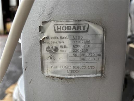 Hobart A200 Planetary mixer - Voedselverwerkende machine: afbeelding 5 Hobart A200 Planetary mixer - Voedselverwerkende machine: afbeelding 5