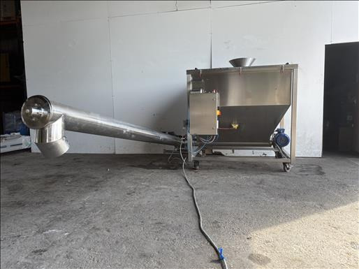 NNP Hopper and elevator screw conveyor - Transportband: afbeelding 1 NNP Hopper and elevator screw conveyor - Transportband: afbeelding 1