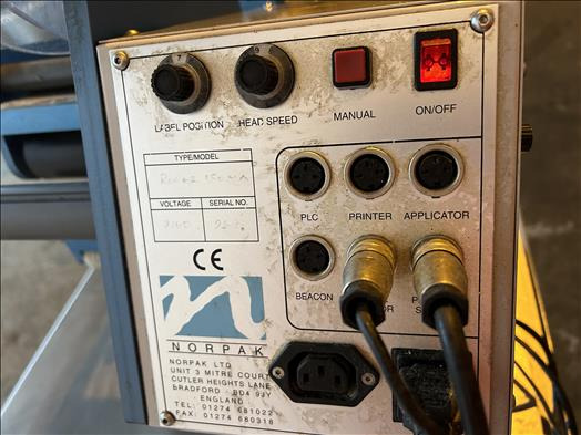 Norpak Rover150 label applicator - Verpakkingsmachine: afbeelding 5 Norpak Rover150 label applicator - Verpakkingsmachine: afbeelding 5