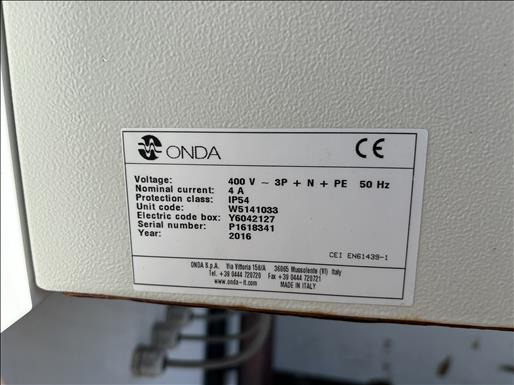 Voedselverwerkende machine Onda FLV801A4AM Liquid cooler: afbeelding 8