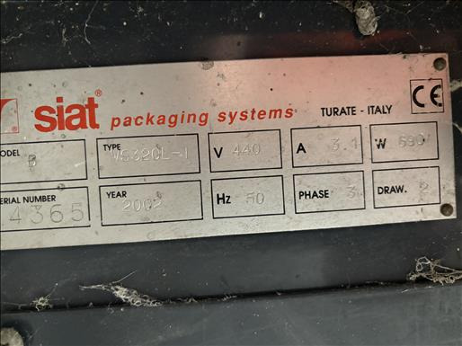 Siat WS320L-1 Pallet wrapper - Verpakkingsmachine: afbeelding 5 Siat WS320L-1 Pallet wrapper - Verpakkingsmachine: afbeelding 5