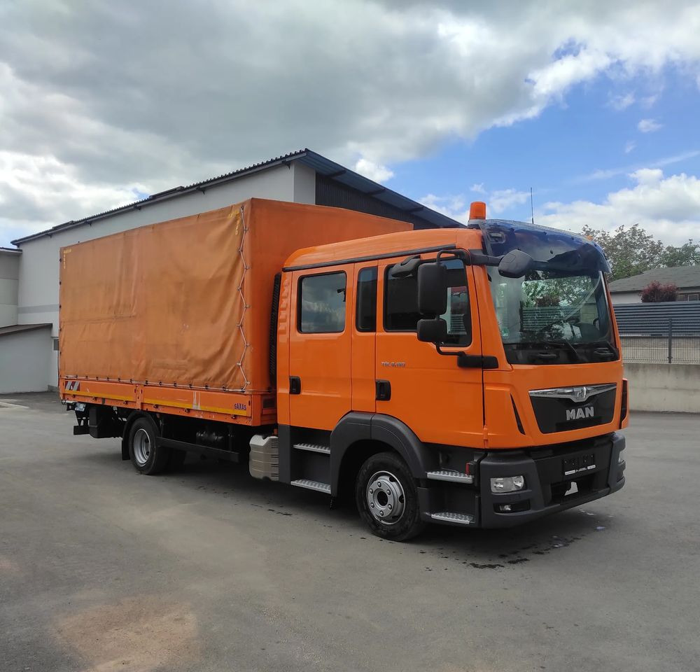 MAN TGL 8.180 DOKA / 6 OSOBOWY /BUTRO-PLANDEKA / - Schuifzeilen vrachtwagen: afbeelding 5 MAN TGL 8.180 DOKA / 6 OSOBOWY /BUTRO-PLANDEKA / - Schuifzeilen vrachtwagen: afbeelding 5