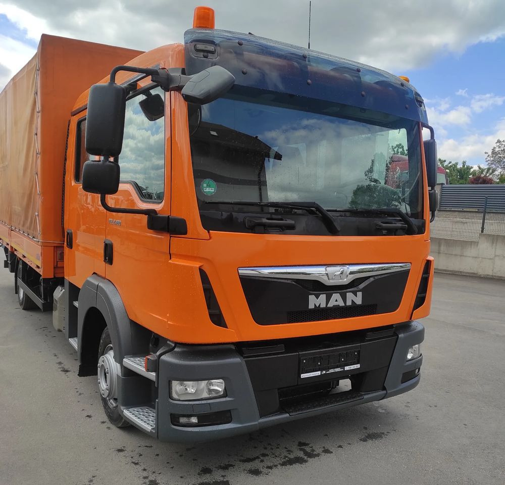 MAN TGL 8.180 DOKA / 6 OSOBOWY /BUTRO-PLANDEKA / - Schuifzeilen vrachtwagen: afbeelding 4 MAN TGL 8.180 DOKA / 6 OSOBOWY /BUTRO-PLANDEKA / - Schuifzeilen vrachtwagen: afbeelding 4