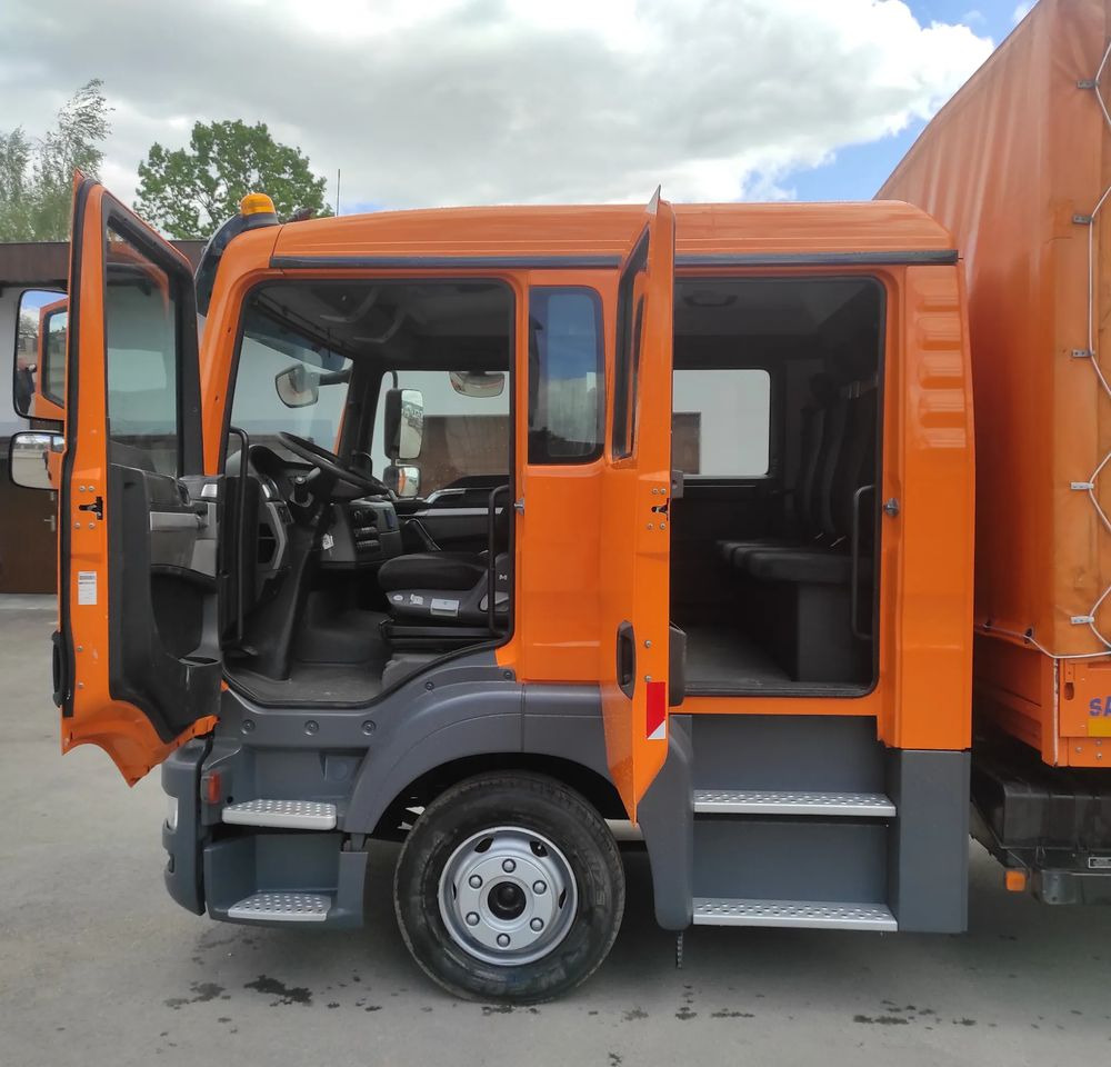 MAN TGL 8.180 DOKA / 6 OSOBOWY /BUTRO-PLANDEKA / - Schuifzeilen vrachtwagen: afbeelding 5 MAN TGL 8.180 DOKA / 6 OSOBOWY /BUTRO-PLANDEKA / - Schuifzeilen vrachtwagen: afbeelding 5