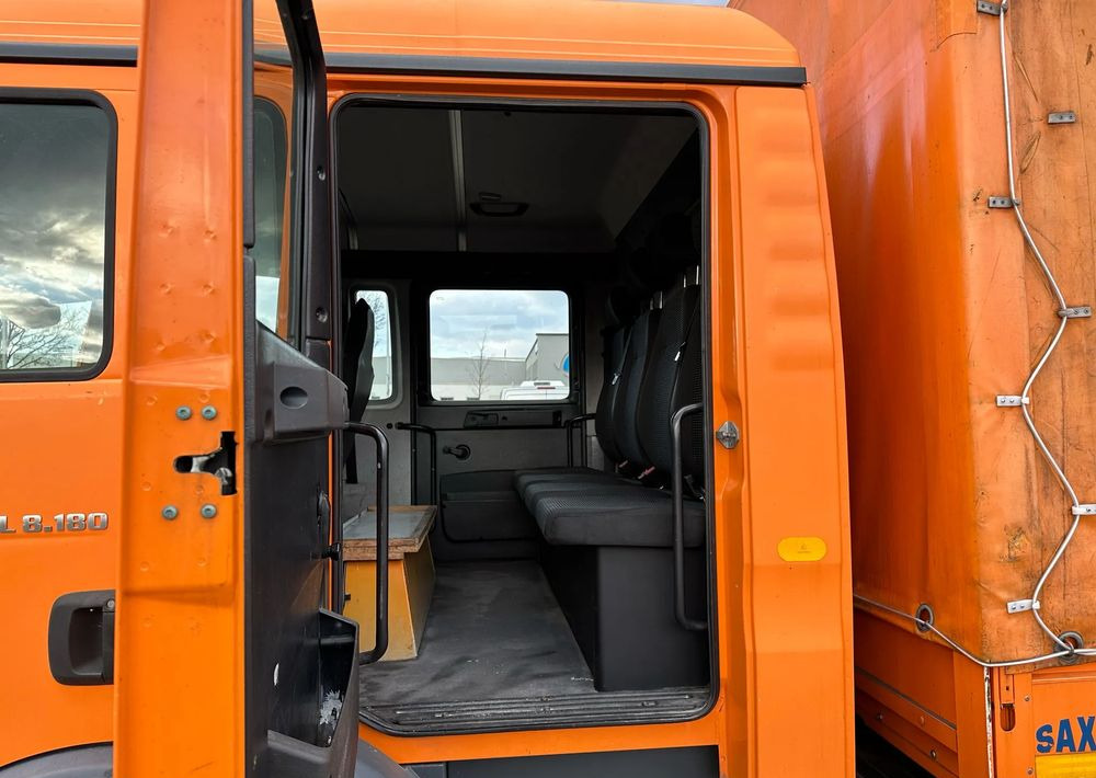 MAN TGL 8.180 DOKA / 6 OSOBOWY /BUTRO-PLANDEKA / - Schuifzeilen vrachtwagen: afbeelding 5 MAN TGL 8.180 DOKA / 6 OSOBOWY /BUTRO-PLANDEKA / - Schuifzeilen vrachtwagen: afbeelding 5