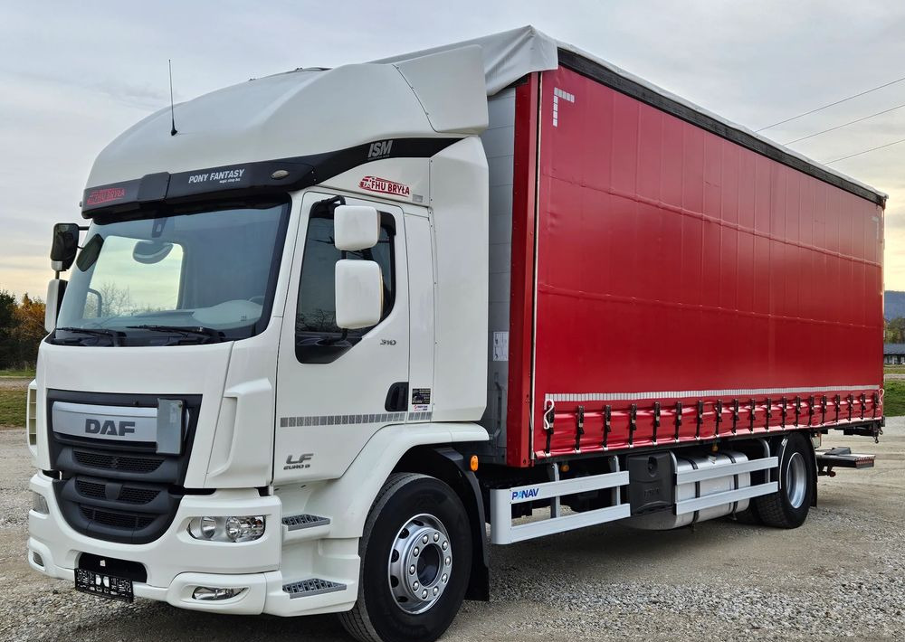 DAF LF 310/WINDA/FIRANKA/NOWE TURBO/NOWE SPRZĘGŁO/EURO 6/SPROWADZONY/20PALET/ŁADOWNOSC 10TON - Schuifzeilen vrachtwagen: afbeelding 1 DAF LF 310/WINDA/FIRANKA/NOWE TURBO/NOWE SPRZĘGŁO/EURO 6/SPROWADZONY/20PALET/ŁADOWNOSC 10TON - Schuifzeilen vrachtwagen: afbeelding 1
