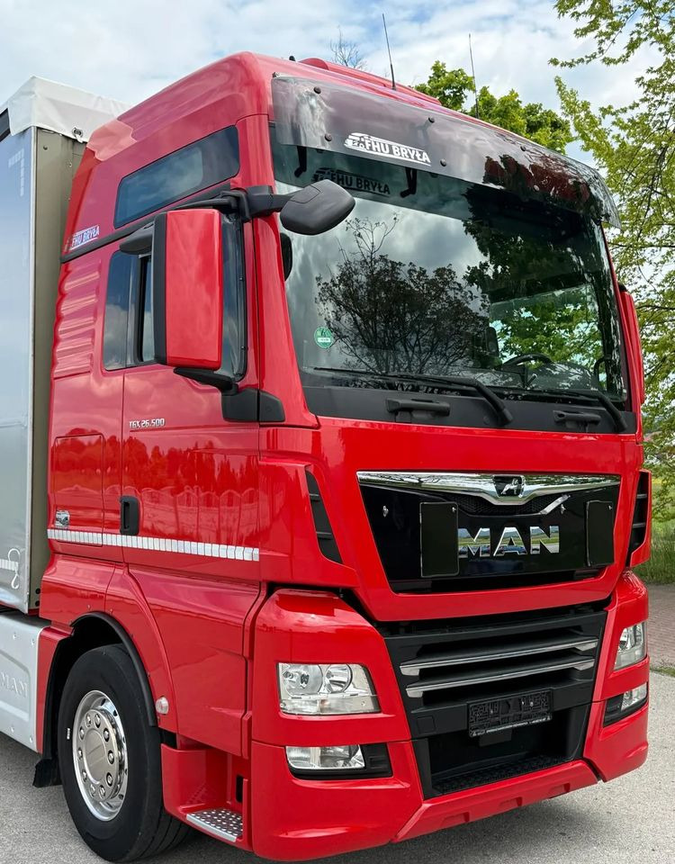 MAN TGX 26.500 / LIFT / 6X2 / KLIMA POSTOJOWA / 18PALET / E6 / FIRANKA / 18 TON ŁADOWNOŚĆ / WINDA / NISKI PRZEBIEG / JEDEN WŁAŚCICIEL / PODWIESZANA OŚ - Schuifzeilen vrachtwagen: afbeelding 5 MAN TGX 26.500 / LIFT / 6X2 / KLIMA POSTOJOWA / 18PALET / E6 / FIRANKA / 18 TON ŁADOWNOŚĆ / WINDA / NISKI PRZEBIEG / JEDEN WŁAŚCICIEL / PODWIESZANA OŚ - Schuifzeilen vrachtwagen: afbeelding 5