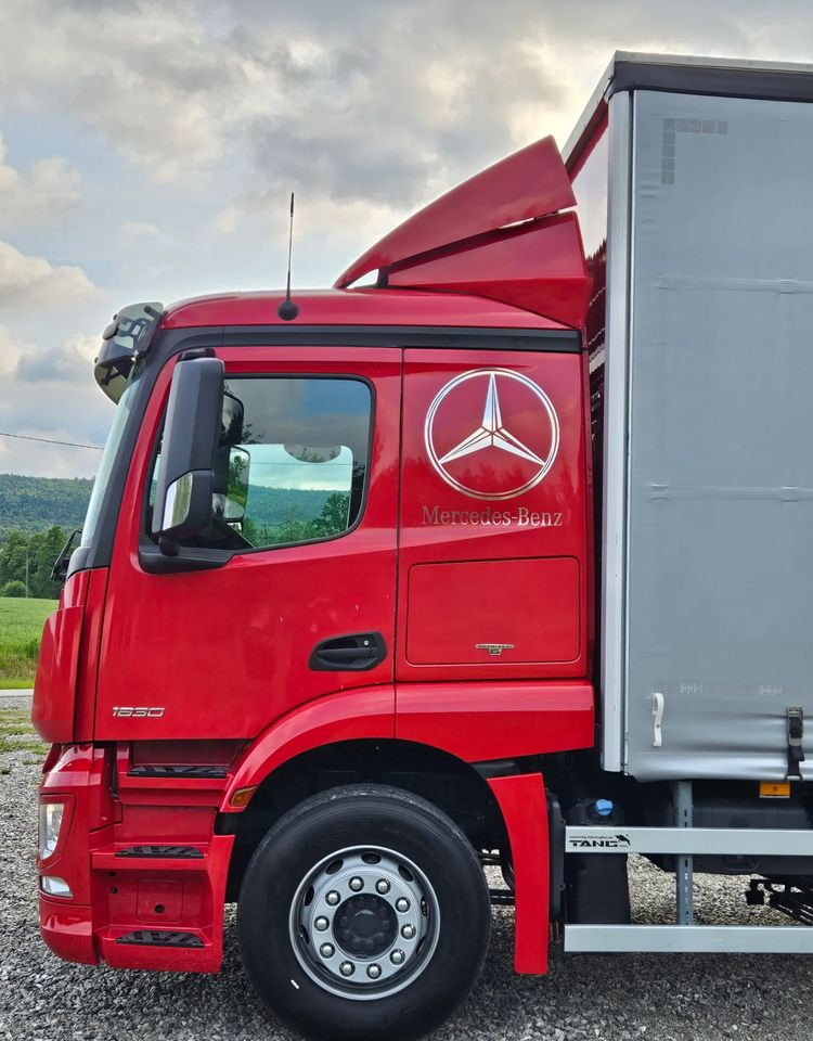 Schuifzeilen vrachtwagen Mercedes-Benz ACTROS 1830/1827/1832/FIRANKA/WINDA/18 EUROPALET/AUTOMAT/Z NIEMIEC/2017/DUŻA ŁADOWNOŚĆ: afbeelding 12