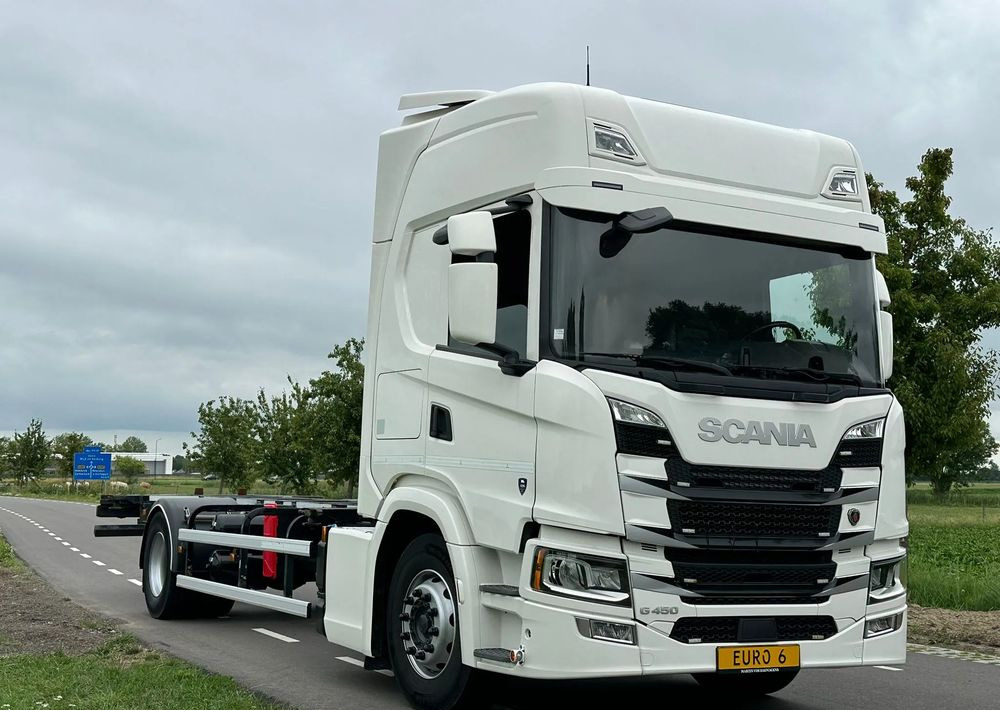Scania G450 / G410 / BDF / RAMA / E6 / CAŁA NA PODUSZKACH / ROZSTAW OSI 5.5M / LAWETA / DO ŻYWCA / DO BYDŁA / SKÓRY / DO ZABUDOWY / SPROWADZONA - Chassis vrachtwagen: afbeelding 2 Scania G450 / G410 / BDF / RAMA / E6 / CAŁA NA PODUSZKACH / ROZSTAW OSI 5.5M / LAWETA / DO ŻYWCA / DO BYDŁA / SKÓRY / DO ZABUDOWY / SPROWADZONA - Chassis vrachtwagen: afbeelding 2