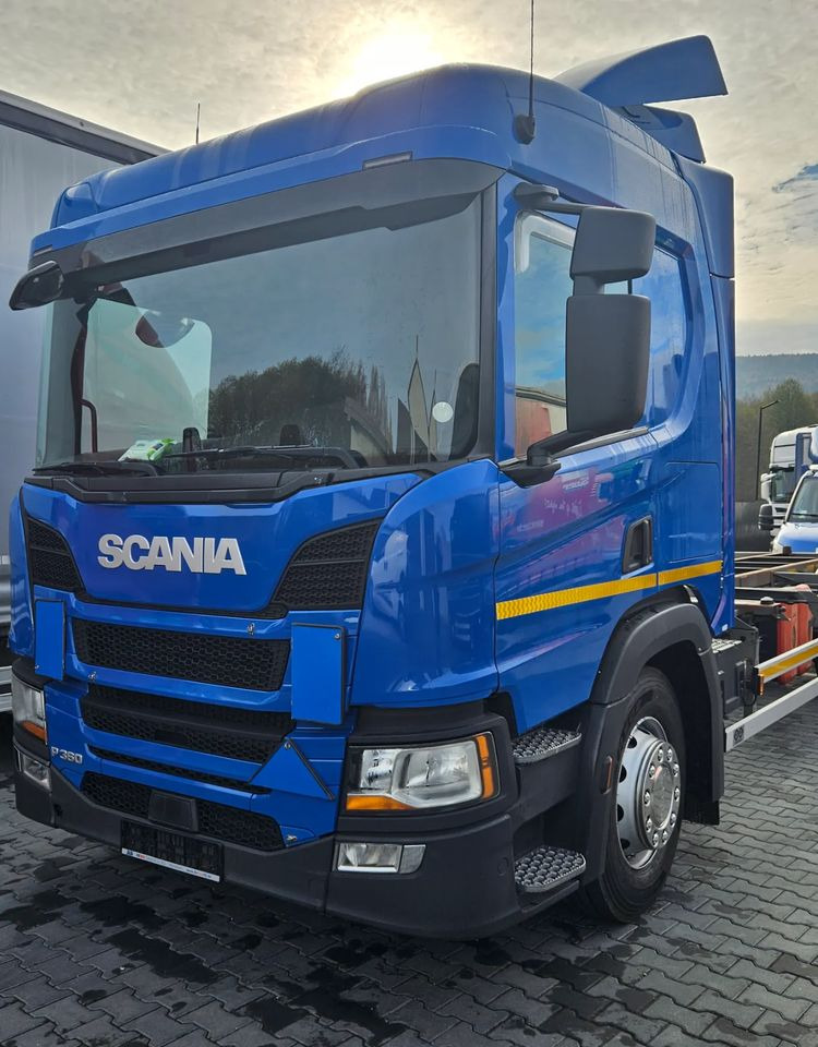 Scania P360 / P410 / BDF / RAMA / FIRANKA / PEŁNA SYPIALKA / WINDA / E6 / CAŁA NA PODUSZKACH / ROZSTAW OSI 5.5M / LAWETA / DO ŻYWCA / DO BYDŁA / DO ZABUDOWY / SPROWADZONA - Chassis vrachtwagen: afbeelding 2 Scania P360 / P410 / BDF / RAMA / FIRANKA / PEŁNA SYPIALKA / WINDA / E6 / CAŁA NA PODUSZKACH / ROZSTAW OSI 5.5M / LAWETA / DO ŻYWCA / DO BYDŁA / DO ZABUDOWY / SPROWADZONA - Chassis vrachtwagen: afbeelding 2