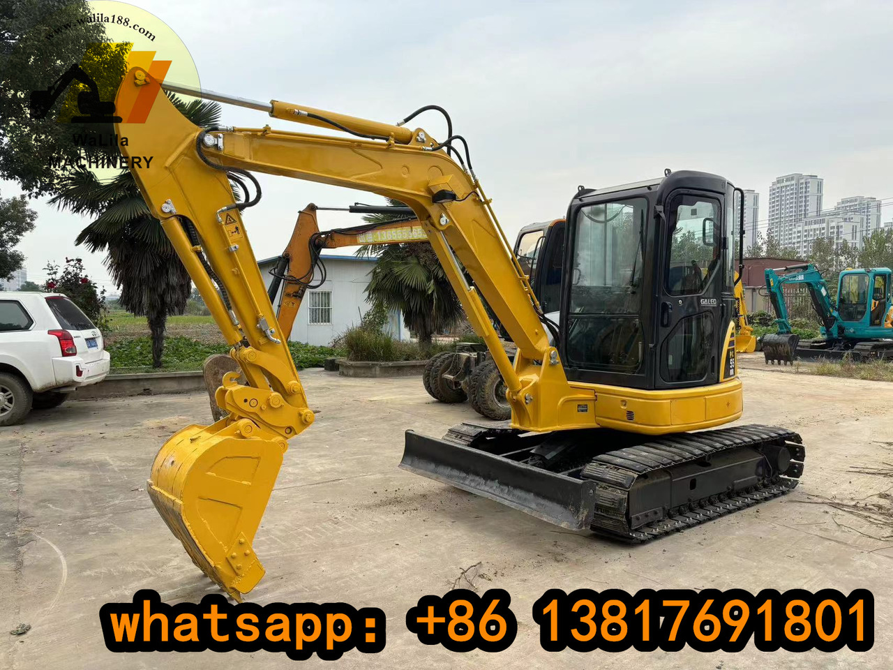 KOMATSU PC55 - Bouwmachine: afbeelding 5 KOMATSU PC55 - Bouwmachine: afbeelding 5