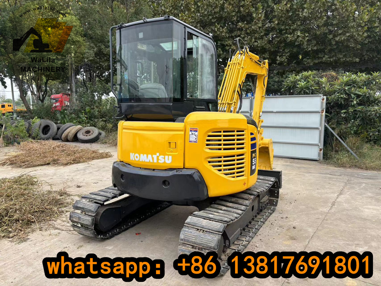KOMATSU PC55 - Bouwmachine: afbeelding 3 KOMATSU PC55 - Bouwmachine: afbeelding 3