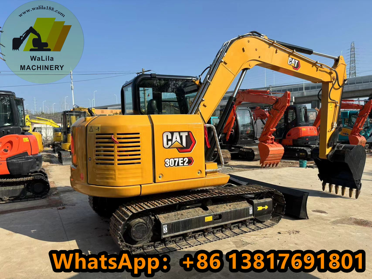 CAT 307E Caterpillar 307E2 - Minigraafmachine: afbeelding 1 CAT 307E Caterpillar 307E2 - Minigraafmachine: afbeelding 1