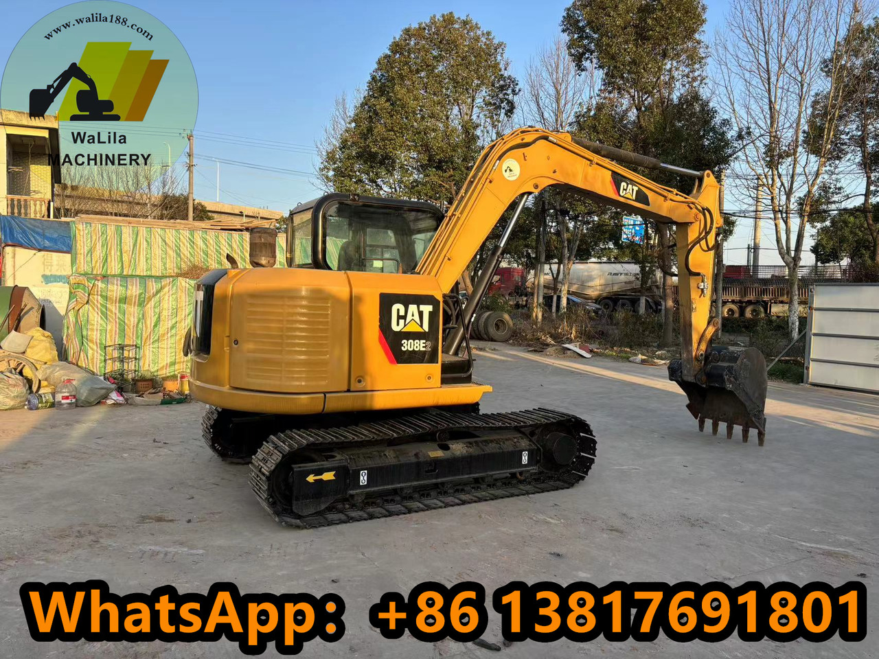 CAT 308 E 2 CR CAT308E2 CAT308E - Minigraafmachine: afbeelding 1 CAT 308 E 2 CR CAT308E2 CAT308E - Minigraafmachine: afbeelding 1