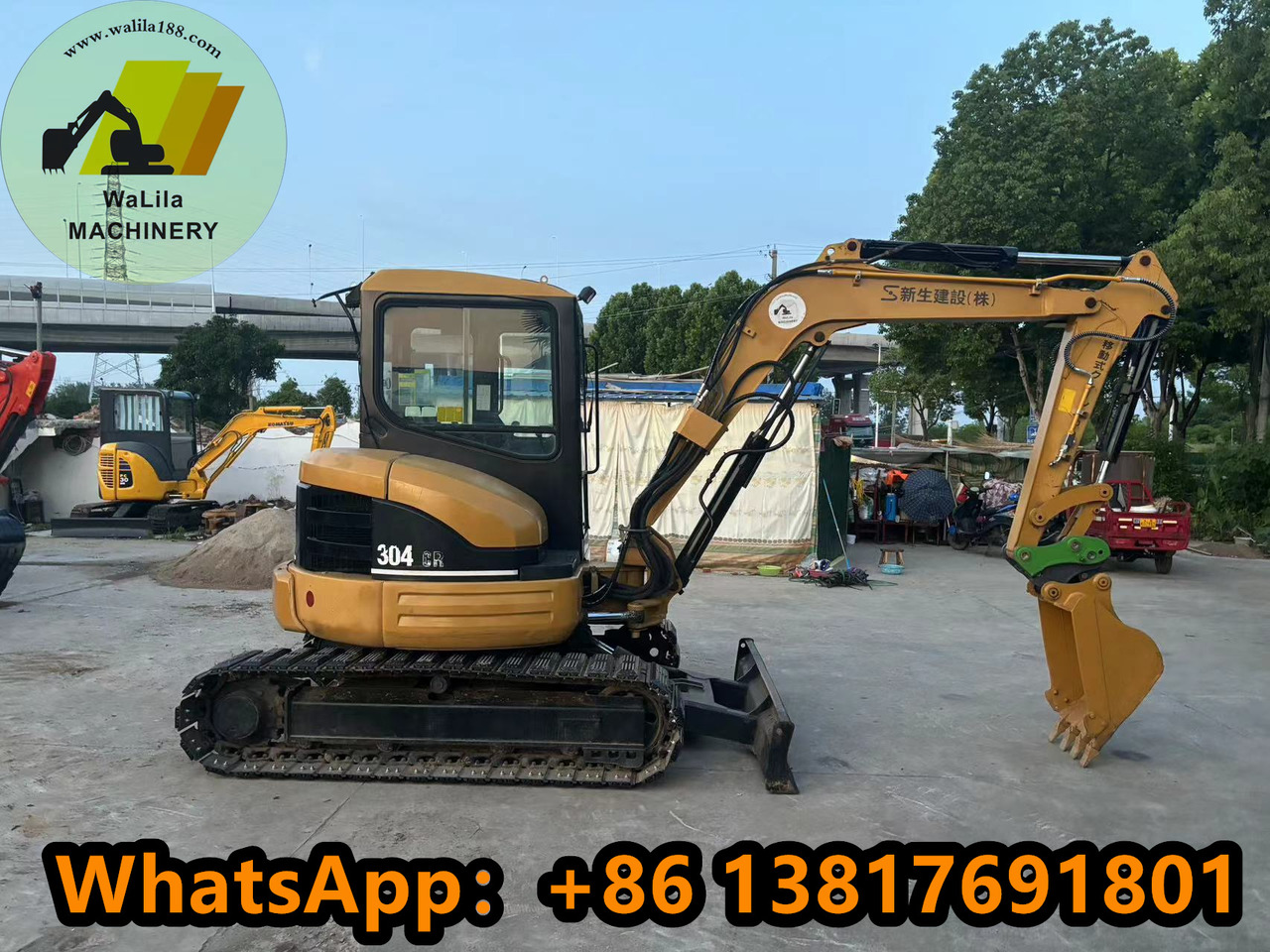 CATERPILLAR 304CCR - Minigraafmachine: afbeelding 1 CATERPILLAR 304CCR - Minigraafmachine: afbeelding 1