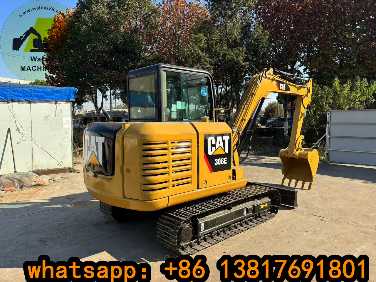 CATERPILLAR CAT306E2 - Minigraafmachine: afbeelding 1 CATERPILLAR CAT306E2 - Minigraafmachine: afbeelding 1