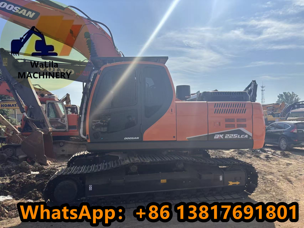DOOSAN DX225LCA - Rupsgraafmachine: afbeelding 3 DOOSAN DX225LCA - Rupsgraafmachine: afbeelding 3