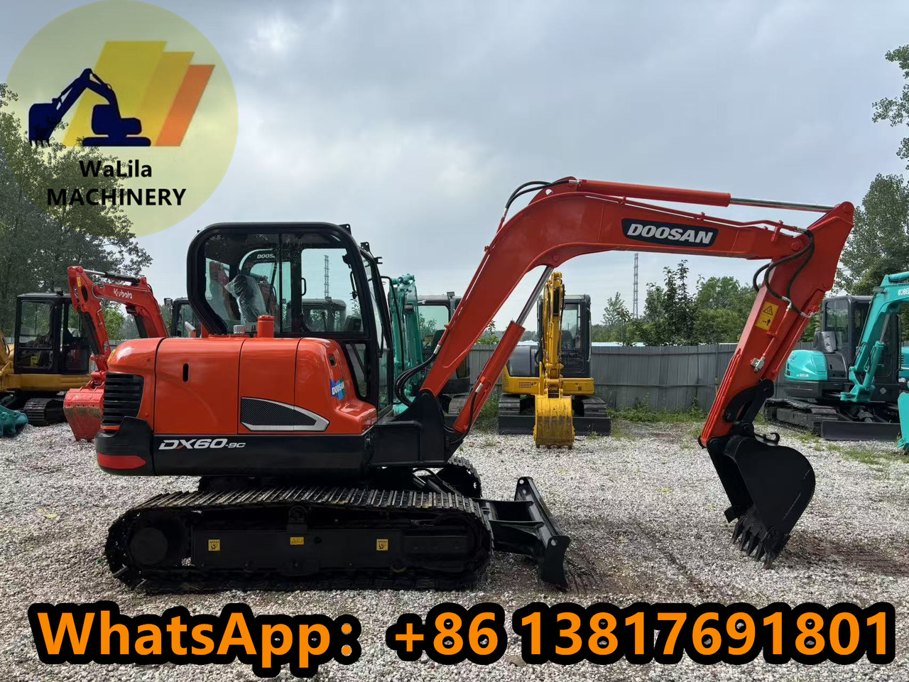 DOOSAN DX60-9 - Minigraafmachine: afbeelding 1 DOOSAN DX60-9 - Minigraafmachine: afbeelding 1