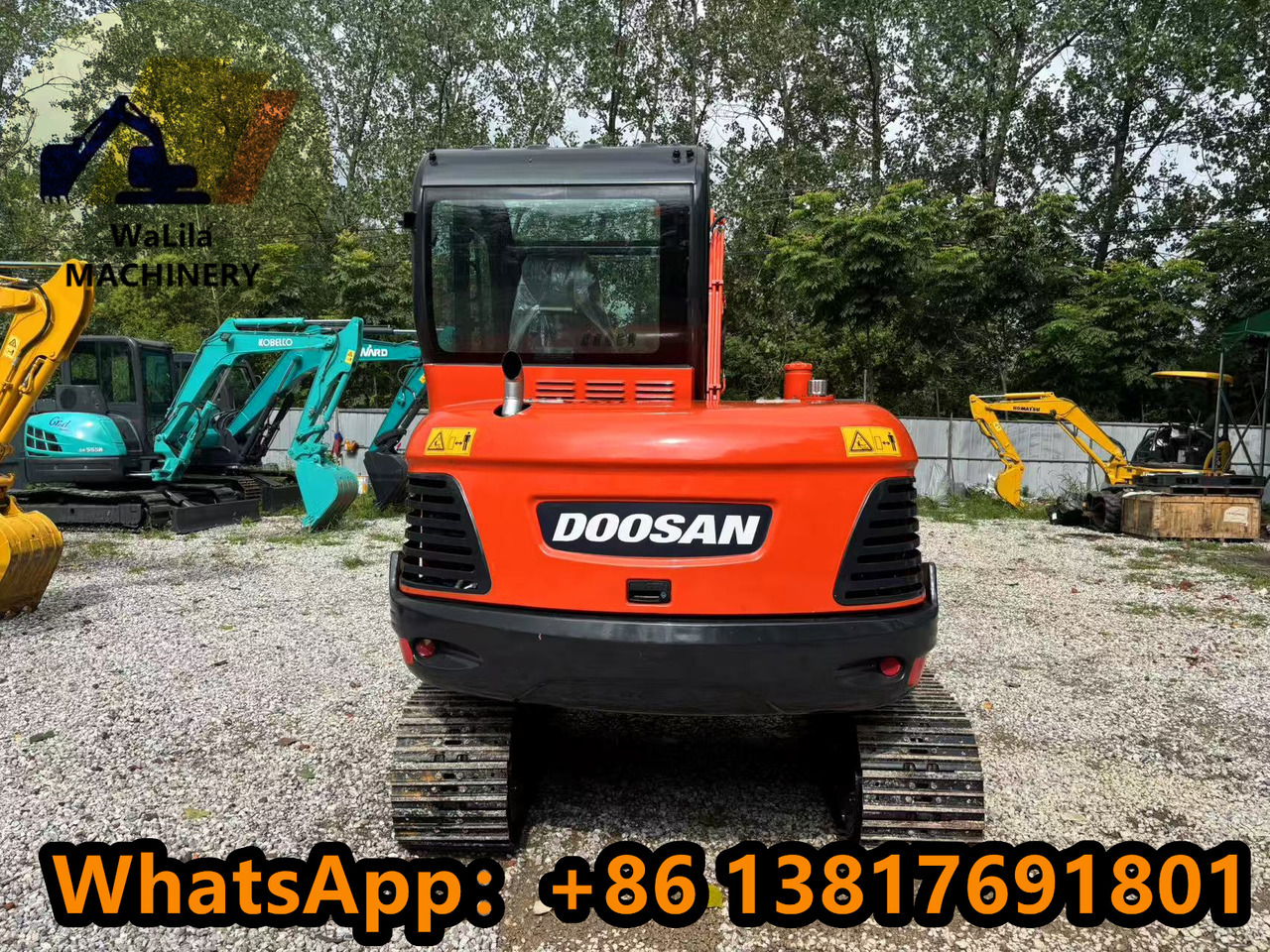 DOOSAN DX60-9 - Minigraafmachine: afbeelding 3 DOOSAN DX60-9 - Minigraafmachine: afbeelding 3
