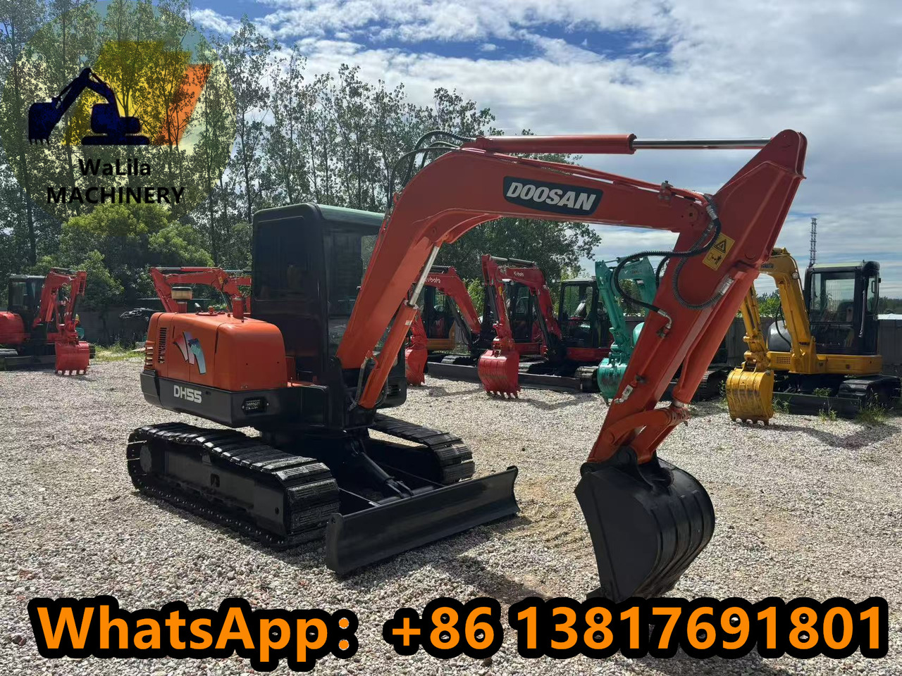 Doosan DH 55-7 DH55 (Good) - Minigraafmachine: afbeelding 2 Doosan DH 55-7 DH55 (Good) - Minigraafmachine: afbeelding 2