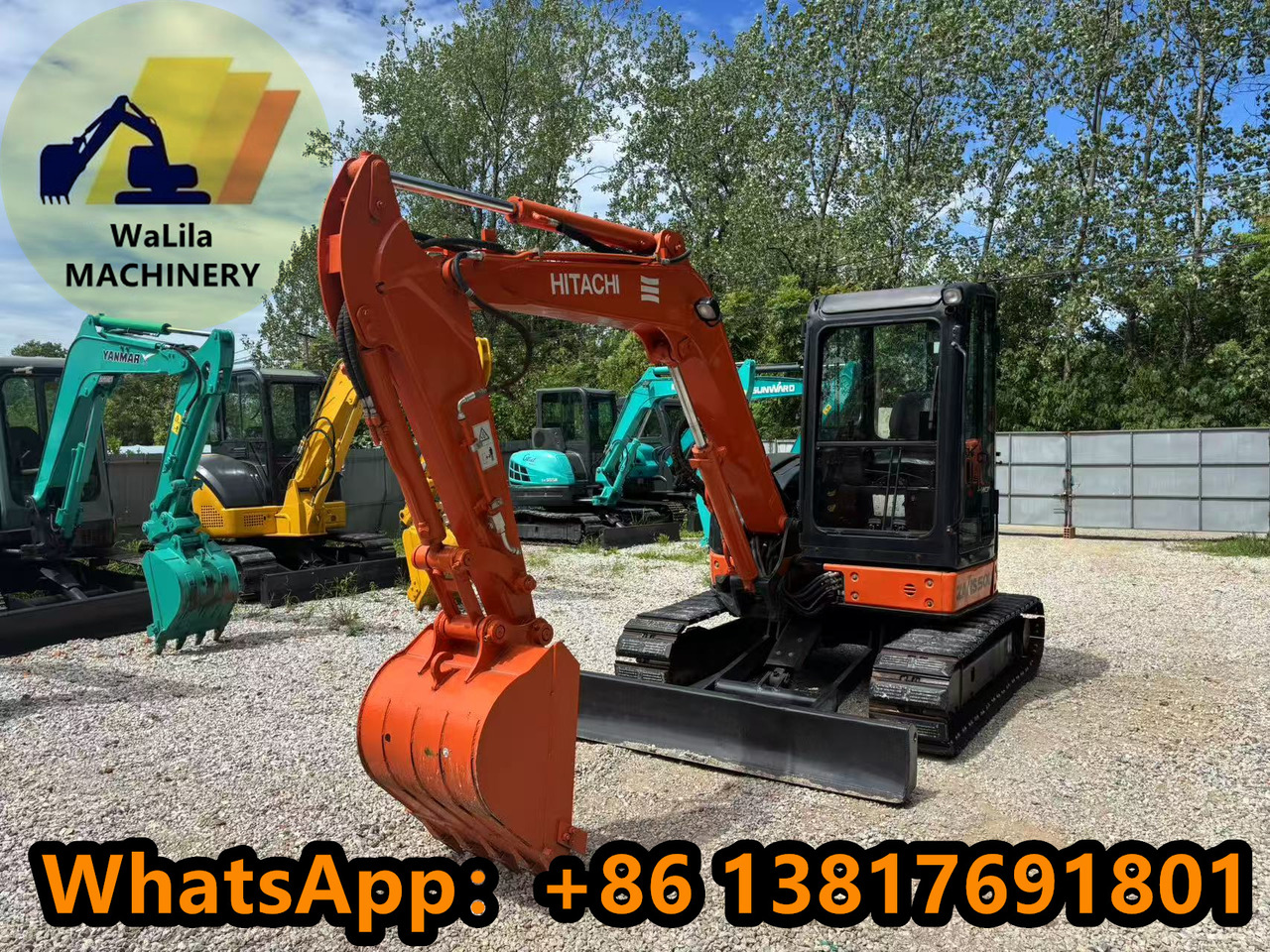 HITACHI ZX50US - Minigraafmachine: afbeelding 3 HITACHI ZX50US - Minigraafmachine: afbeelding 3