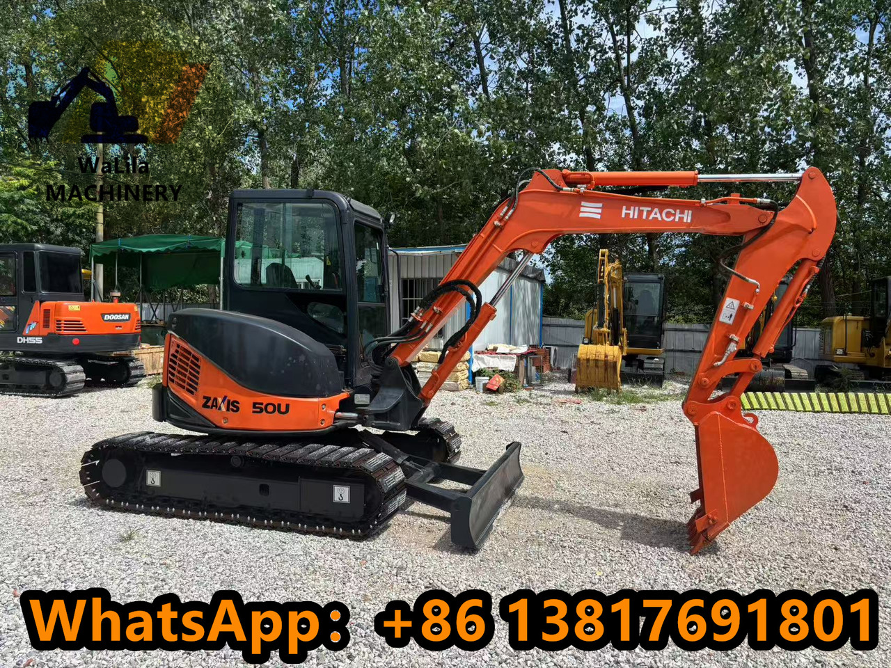 HITACHI ZX50US - Minigraafmachine: afbeelding 5 HITACHI ZX50US - Minigraafmachine: afbeelding 5