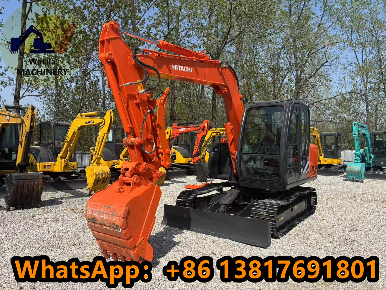 HITACHI ZX70 - Minigraafmachine: afbeelding 3 HITACHI ZX70 - Minigraafmachine: afbeelding 3